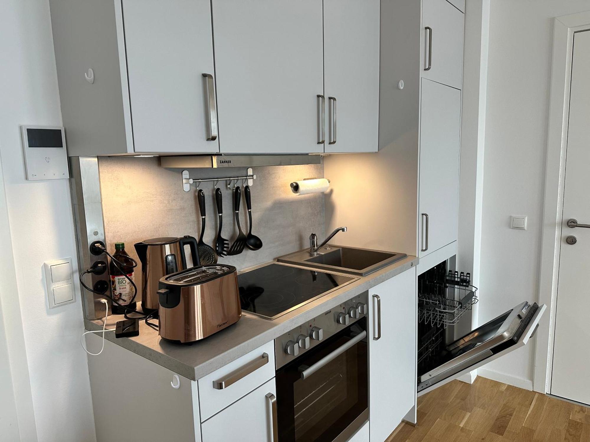 Modernes Apartment I Parkplatz I Terrasse Blumberg Esterno foto